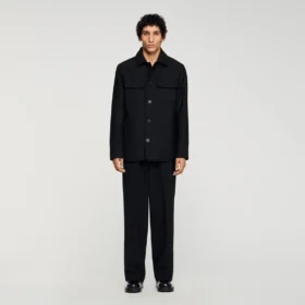 Buttoned oversized shirt