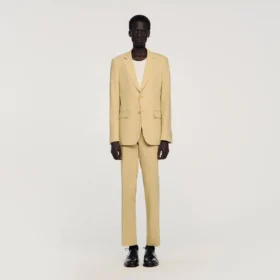 Classic linen suit jacket