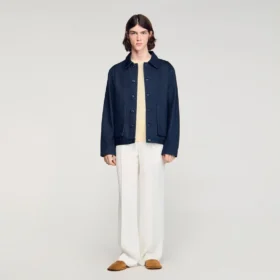 Denim worker jacket