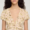 Floral print mini dress Floral print mini dress