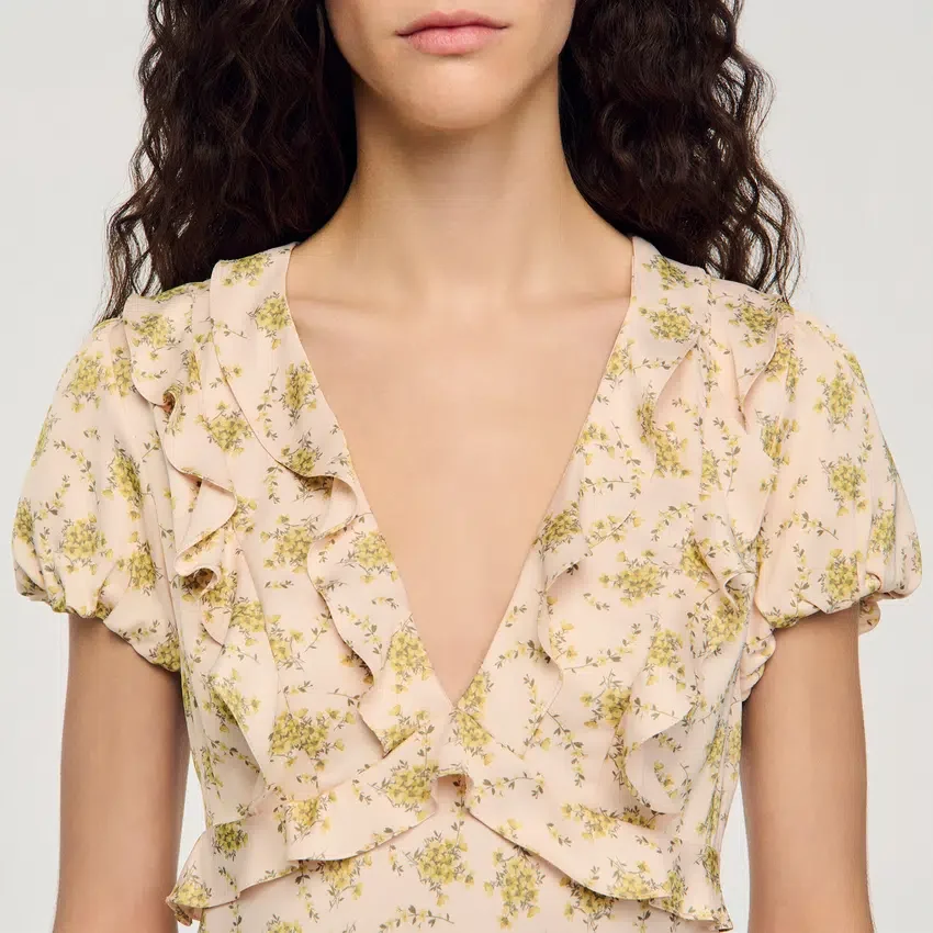 Floral print mini dress Floral print mini dress