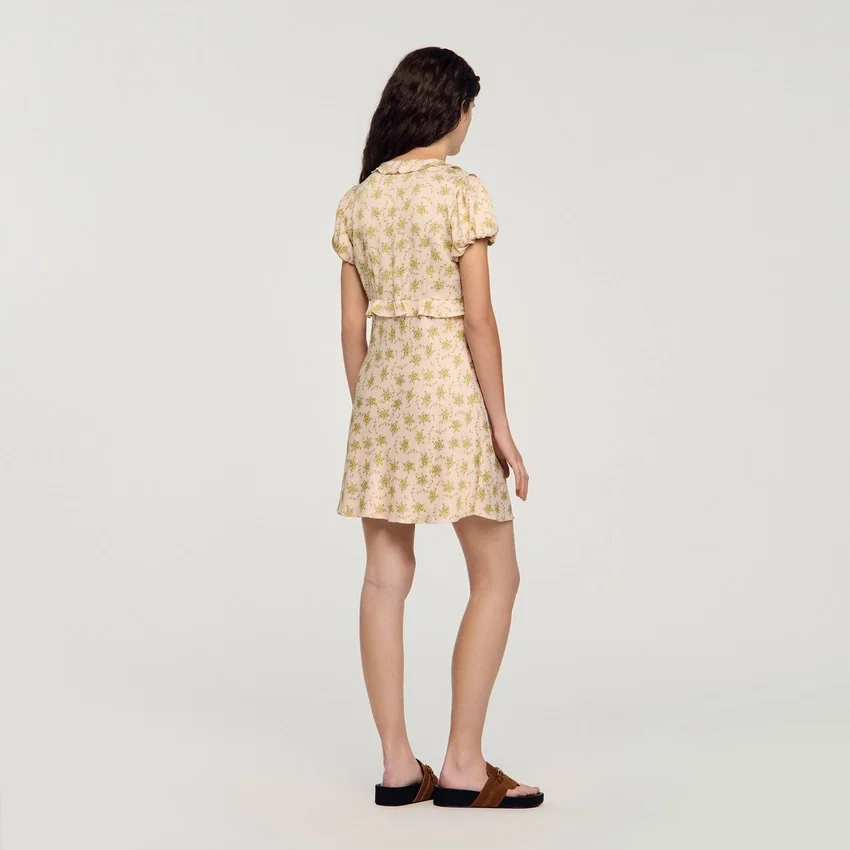 Floral print mini dress Floral print mini dress