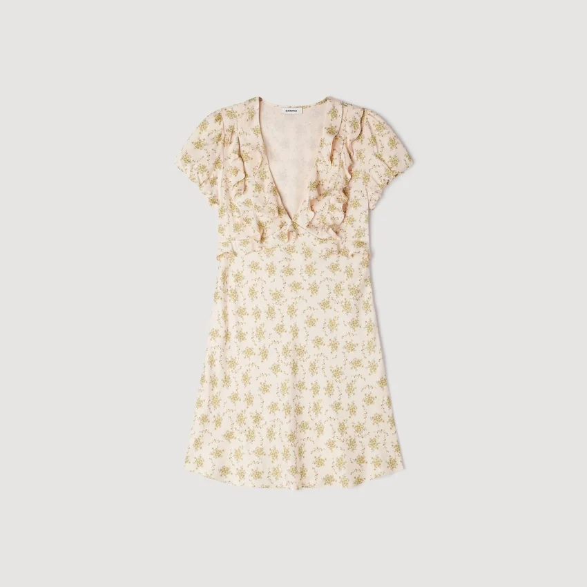 Floral print mini dress Floral print mini dress