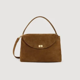 LE GRAND BAZAAR suede bag