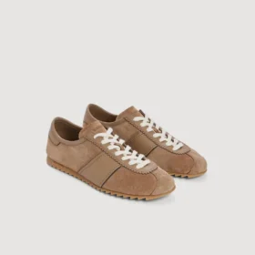 Low-top leather and suede sneakers Low-top leather and suede sneakers