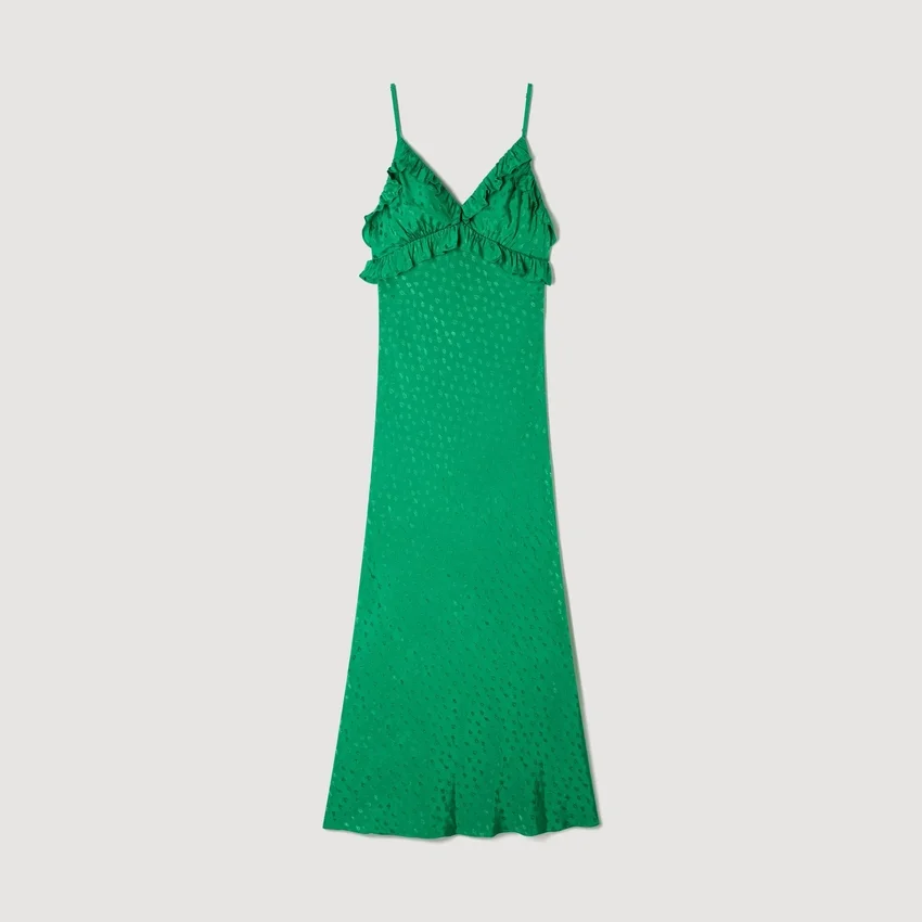 Maxi dress with straps Maxi dress with straps