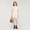 Pointelle knit mini dress Pointelle knit mini dress