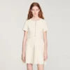 Pointelle knit mini dress Pointelle knit mini dress
