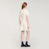 Pointelle knit mini dress Pointelle knit mini dress