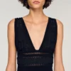 Ruffled knit maxi dress Ruffled knit maxi dress
