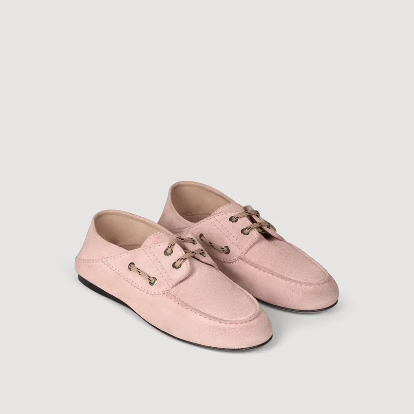 Suede boat shoe loafers Suede boat shoe loafers
