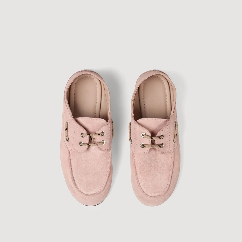 Suede boat shoe loafers Suede boat shoe loafers