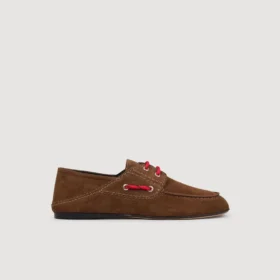 Suede lace-up boat shoes Suede lace-up boat shoes