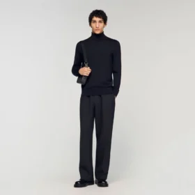 Turtleneck wool sweater