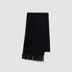 Wool and cashmere scarf