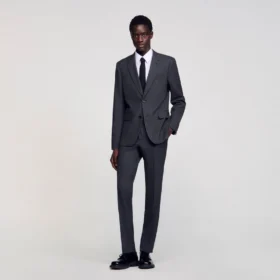 Wool suit jacket