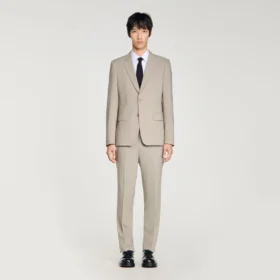 Wool suit jacket