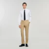 Wool suit trousers